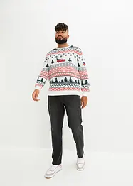 Pull de Noël en fine maille, bonprix