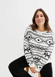 Pull norvégien à col haut, bonprix