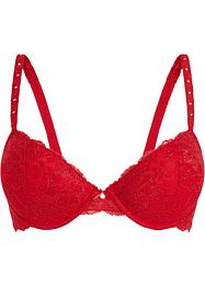 Soutien-gorge à coques et à armatures avec dentelle multicolore, BODYFLIRT