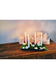 Photophore en forme de maison (Ens. 4 pces.), bpc living bonprix collection