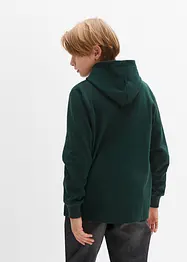 Sweat à capuche en coton mélangé, bonprix