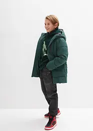 Sweat à capuche en coton mélangé, bonprix