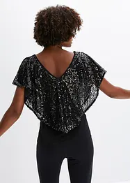 T-shirt à sequins, bonprix