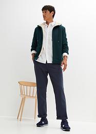 Gilet sweat thermo à capuche avec doublure peluche, bpc bonprix collection