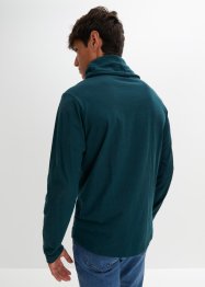 T-shirt manches longues à col châle Regular Fit, bpc bonprix collection