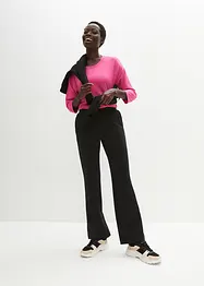 Pantalon de jogging fonctionnel à jambes évasées, séchage rapide, bonprix