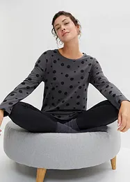 Pyjama oversize avec legging, bonprix