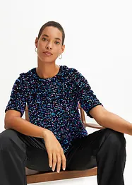 T-shirt à sequins, bonprix