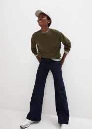 Jean taille haute Wide Leg, taille confortable, bpc bonprix collection