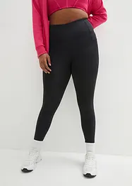 Legging de sport sculptant avec empiècements mesh, séchage rapide, bonprix