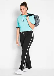 Lot de 2 pantalons en jersey coton extensible, bonprix