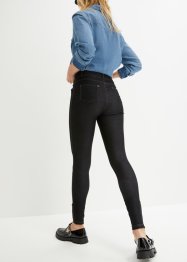 Legging effet jean avec zips, bonprix
