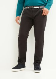Pantalon stretch Regular Fit avec ceinture, Straight, bpc bonprix collection