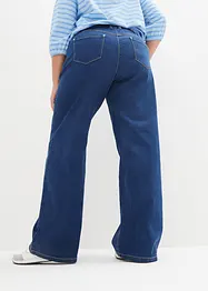 Jean stretch avec taille confortable et jambes extra larges, bonprix