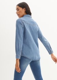 Chemise en jean manches longues, bonprix