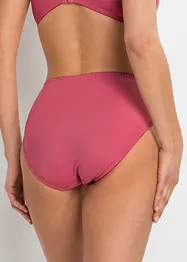 Lot de 2 slips Maxi avec dentelle, bonprix