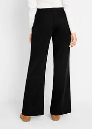 Pantalon large à taille élastiquée, bonprix
