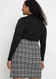 Robe courte à jupe imprimée, bonprix