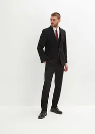 Costume Slim (ens. 4 pces) : veste, pantalon, gilet, cravate, bonprix