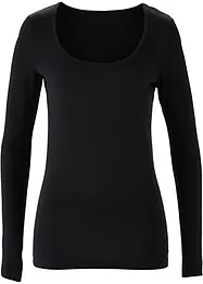T-shirt manches longues près du corps, bonprix