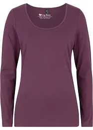 T-shirt manches longues près du corps, bonprix