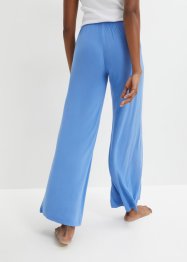Pantalon de pyjama à jambes larges en viscose majoritaire, bpc bonprix collection