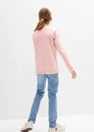 Lot de 3 T-shirts manches longues en coton, bonprix