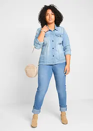 Jean droit taille normale, extensible, bonprix