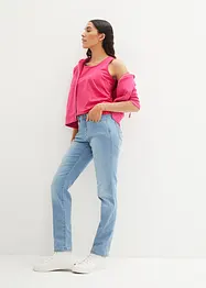 Jean droit taille normale, extensible, bonprix