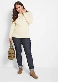 Jean skinny taille mi-haute, extensible, bonprix