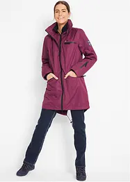 Parka de mi-saison imperméable à capuche, style 2-en-1, bonprix