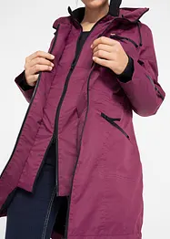 Parka de mi-saison imperméable à capuche, style 2-en-1, bonprix