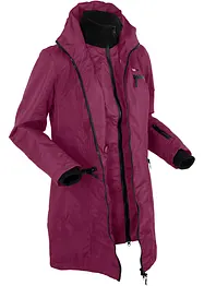 Parka de mi-saison imperméable à capuche, style 2-en-1, bonprix
