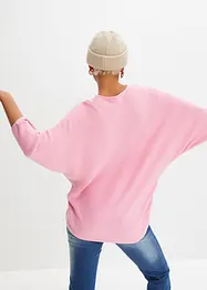 Pull côtelé oversize en viscose mélangée, bonprix