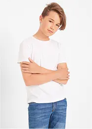 T-shirts garçon basiques en coton, bonprix