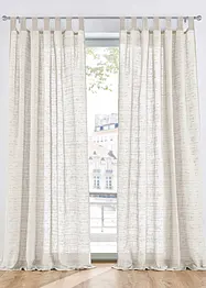 Voilage aspect lin (1 pce), bonprix