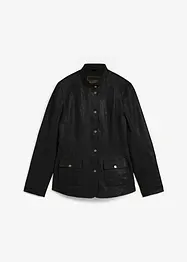 Veste en cuir nappa d'agneau, bonprix