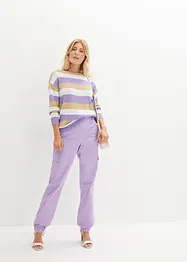 Pantalon cargo en coton extensible, bonprix