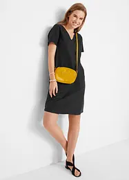 Robe courte en lin majoritaire, bonprix