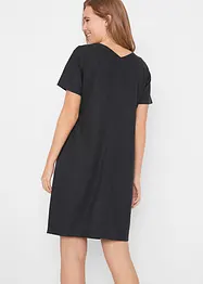 Robe courte en lin majoritaire, bonprix
