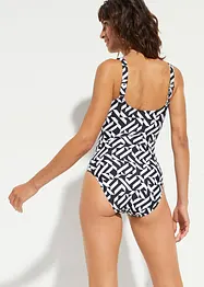 Maillot 1 pièce, effet sculptant léger, bonprix