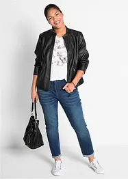 Veste enduite en viscose, bonprix