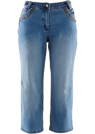 Jean corsaire slim, taille mi-haute, bonprix