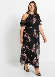 Robe longue en mesh, bonprix