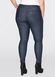 Legging aspect jean en coton mélangé, bonprix