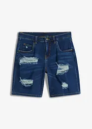 Short en jean destroyed, bonprix