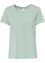 T-shirt en coton et viscose, bonprix
