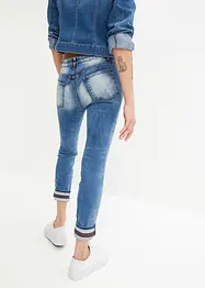 Jean Skinny avec détail drapeau, bonprix