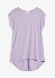 T-shirt long avec base arrondie, bonprix