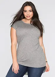 T-shirt long en viscose mélangée, bonprix
